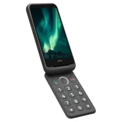 Smartphone DORO Aurora A20 64Go Noir à Clapet Sénior