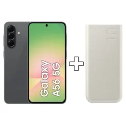 Smartphone SAMSUNG Galaxy A56 5G 128Go Graphite + Batterie de secours
