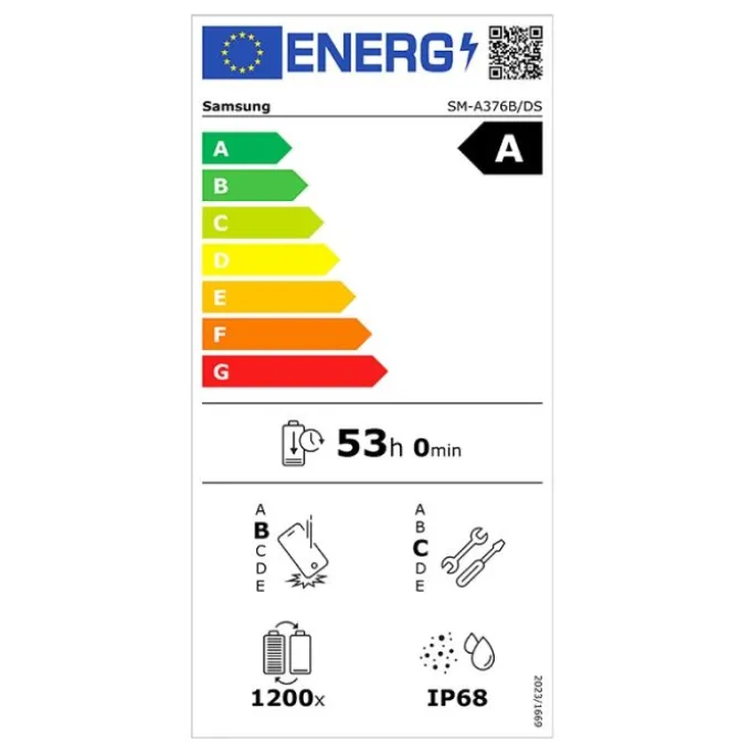 Smartphone SAMSUNG Galaxy A37 5G 128Go Graphite