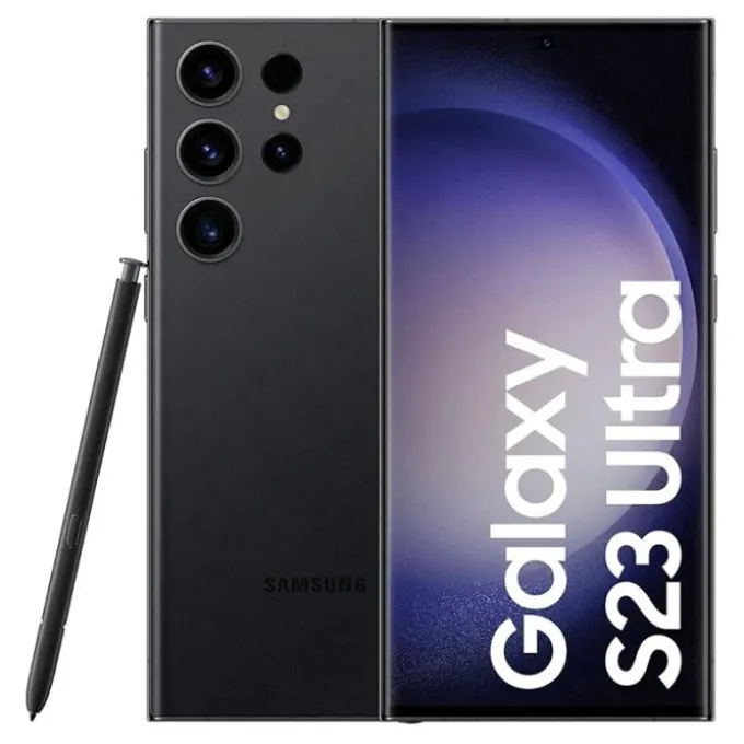 Smartphone SAMSUNG Galaxy S23 ULTRA 256Go Noir Reconditionné grade éco