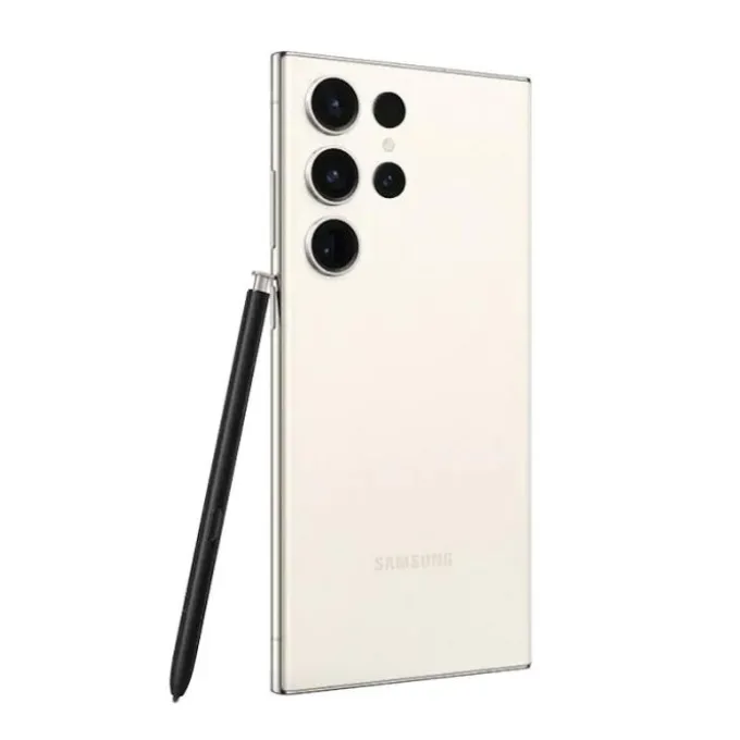 Smartphone SAMSUNG Galaxy S23 Ultra 256Go Crème Reconditionné grade éco