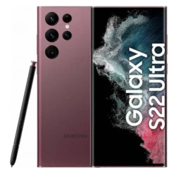 Smartphone SAMSUNG Galaxy S22 Ultra 5G 128Go Bordeaux Reconditionné grade éco
