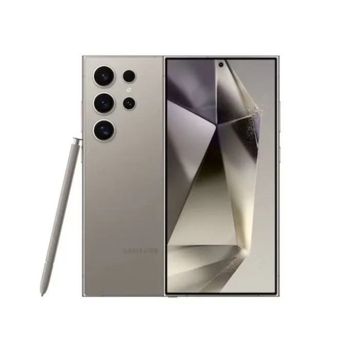 Smartphone SAMSUNG Galaxy S24 ULTRA 256Go Gris Titane Reconditionné grade éco