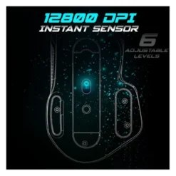Souris gaming SPIRIT OF GAMER PRO M5 Blanche Filaire 12800Dpi