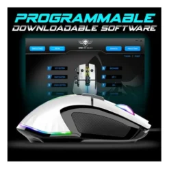 Souris gaming SPIRIT OF GAMER PRO M5 Blanche Filaire 12800Dpi