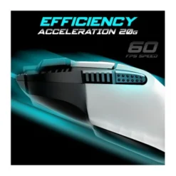 Souris gaming SPIRIT OF GAMER PRO M5 Blanche Filaire 12800Dpi