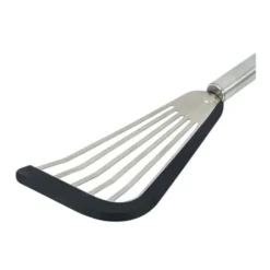 Spatule inox bord silicone