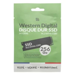 SSD interne reconditionné WD NV3 - M.2 256Go 2280 Interne