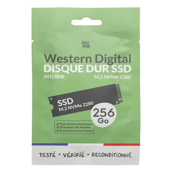 SSD interne reconditionné WD NV3 - M.2 256Go 2280 Interne