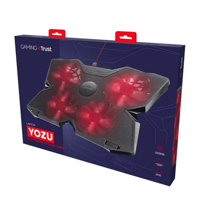 Support de refroidissement PC TRUST YOZU gaming 17,3"