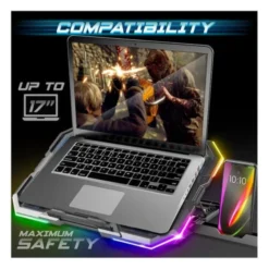 Support de refroidissement pour ordinateur SPIRIT OF GAMER Airblade 700 jusqu'à 17.6