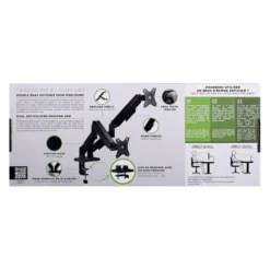 Support moniteur TNB 2 ECRANS MECANIQUE