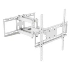 Support mural EDENWOOD TV de 66 à 140 cm D2 déporté blanc