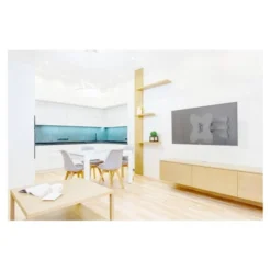 Support mural EDENWOOD TV de 48 à 81cm D1 déporté blanc