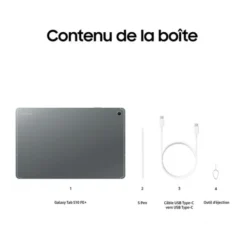 Tablette 13,1' SAMSUNG Galaxy Tab S10FE+ 128Go Anthracite + S pen