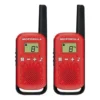 Talkie Walkie MOTOROLA T42 RED x 2