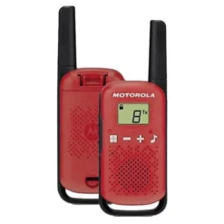 Talkie Walkie MOTOROLA T42 RED x 2