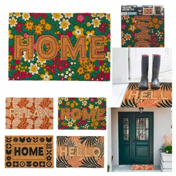 Tapis coco imprimé 40x60 cm