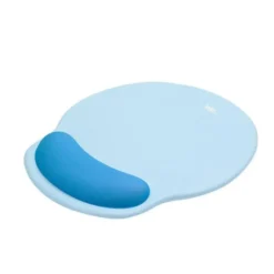 Tapis souris WE POP bleu avec repose poignet en gel