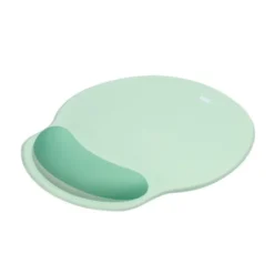 Tapis souris WE POP vert avec repose poignet en gel
