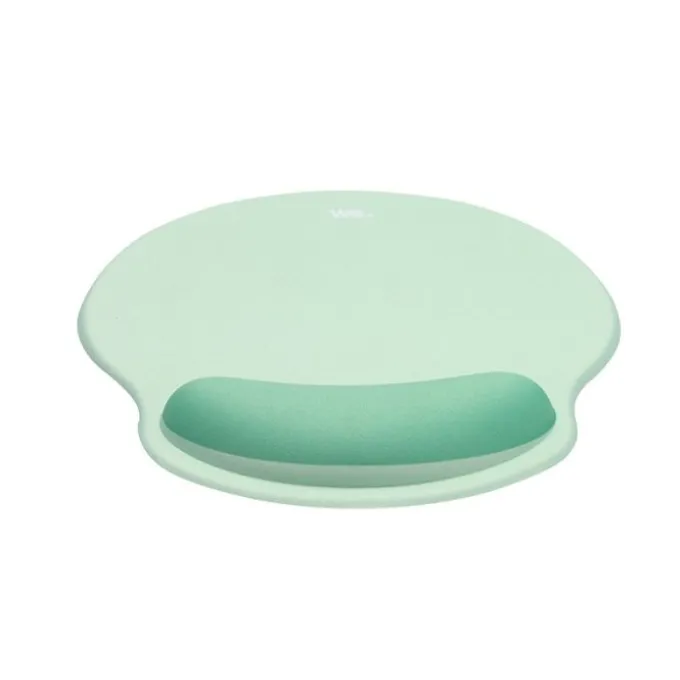 Tapis souris WE POP vert avec repose poignet en gel