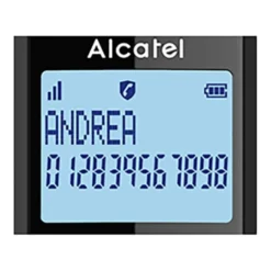 Téléphone duo avec répondeur ALCATEL F860 Voice noir