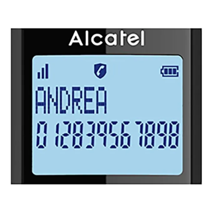 Téléphone duo avec répondeur ALCATEL F860 Voice noir