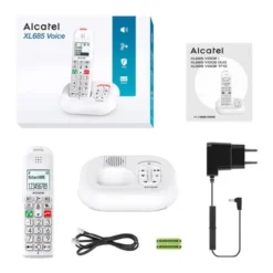Téléphone SENIOR ALCATEL Solo Répondeur XL 685 Blanc