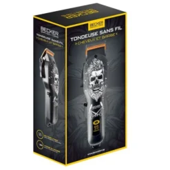 Tondeuse BECKER HERO black barbe&cheveux