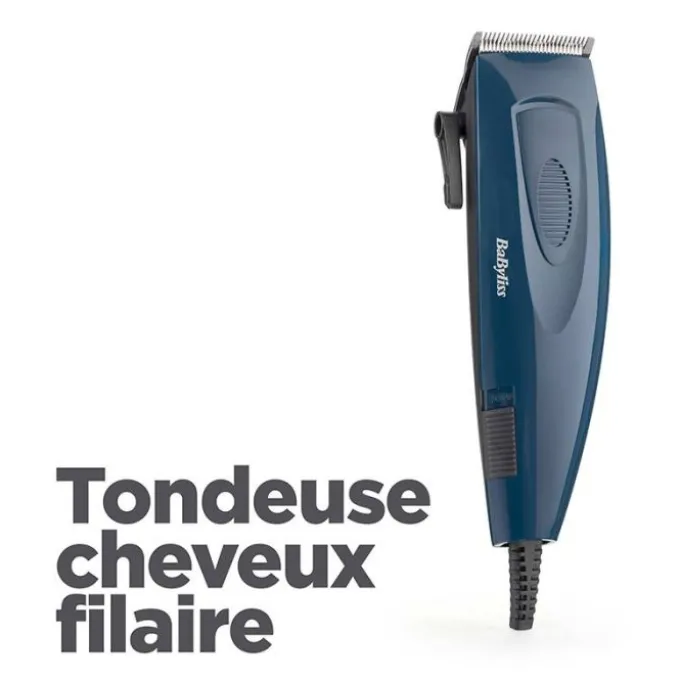 Tondeuse cheveux BABYLISS FILAIRE E695E