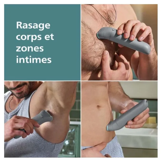 Tondeuse corps PHILIPS Body Groomer 3000 Series - BG3480/15