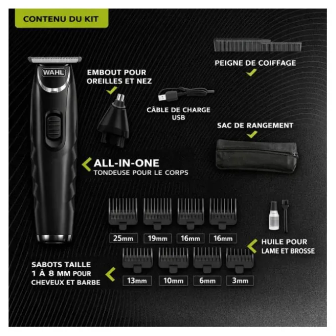 Tondeuse multifonction WAHL ALL IN ONE