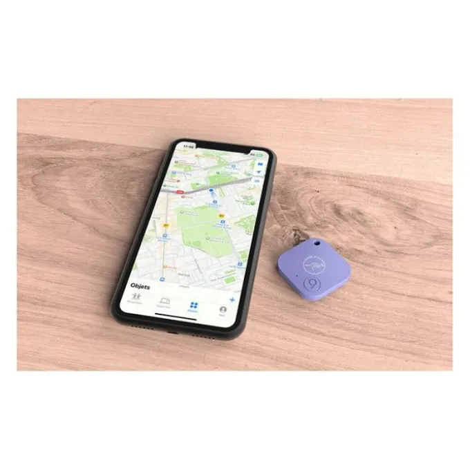 Traceur GPS MOBILITY Lilas compatible iPhone