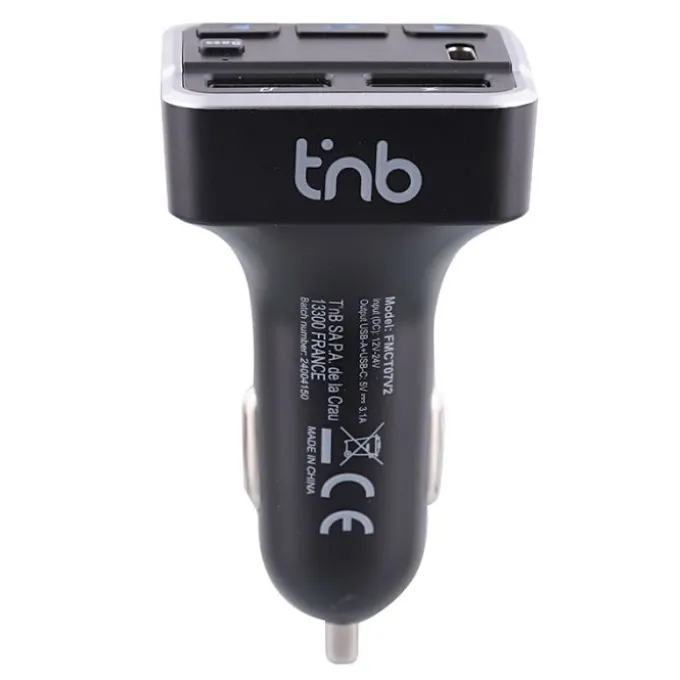 Transmetteur FM TNB jack bluetooth