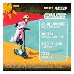 Trottinette électrique pour enfant NINEBOT by Segway C2 Lite