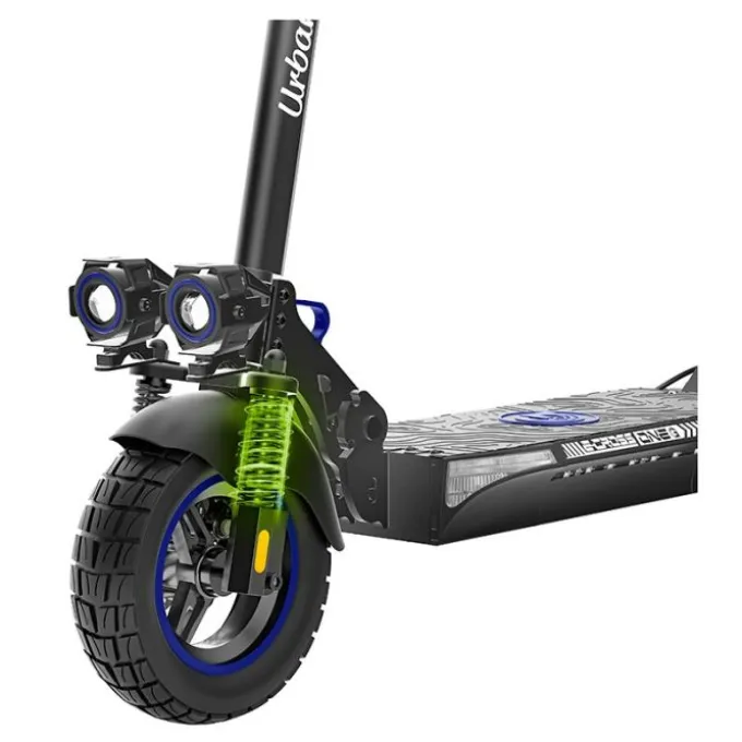 Trottinette électrique URBANGLIDE Ecross One bleue
