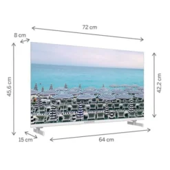 TV HD 32" THOMSON 32HD2S13W blanche