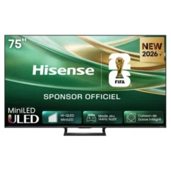 TV MINILED 75" HISENSE 75E8S