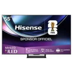 TV MINILED 55" HISENSE 55U7Q PRO 165Hz
