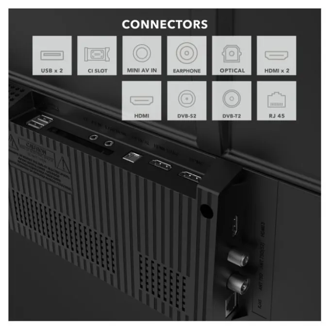 TV QLED 43" EDENWOOD ED43QV01FHD-EL