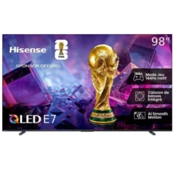 TV QLED 98" HISENSE 98E7Q 144Hz