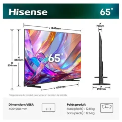 TV QLED 65" HISENSE 65E7S