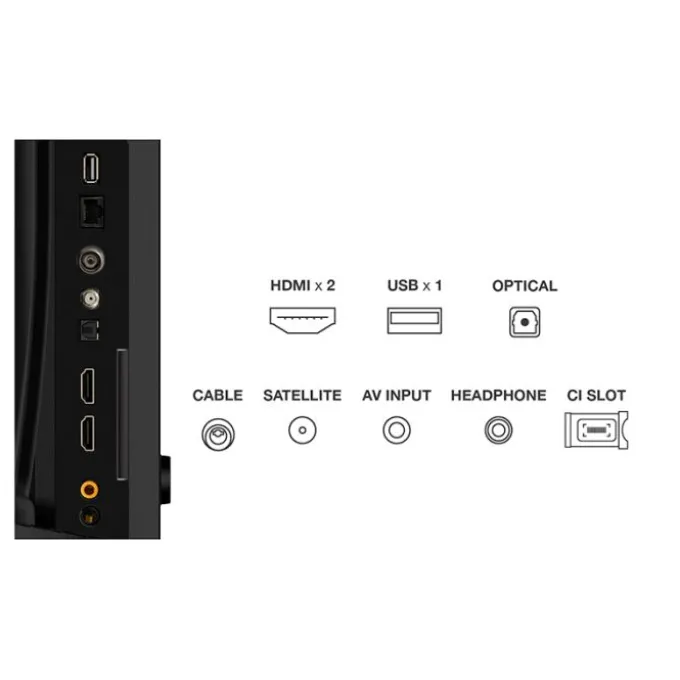 TV QLED 32" TCL 32S41K