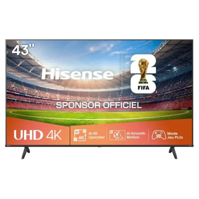 TV UHD 4K 43" HISENSE 43A6Q