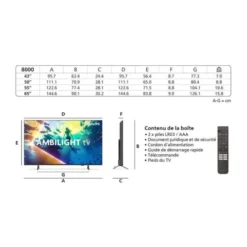 TV UHD 4K 43