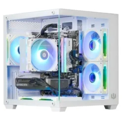 Unité centrale Gamer LYTEK BLANC-R5/16Go/480Go/RTX5050-6Go/W11-Reconditionné Grade A+
