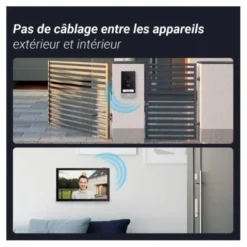 Visiophone connecté EZVIZ EP7 2K avec panneau solaire
